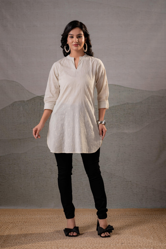 Off-White  Ease Minimal Cotton Tunic