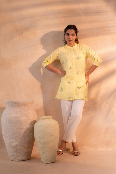 Mustard Bloom Everyday Tunic