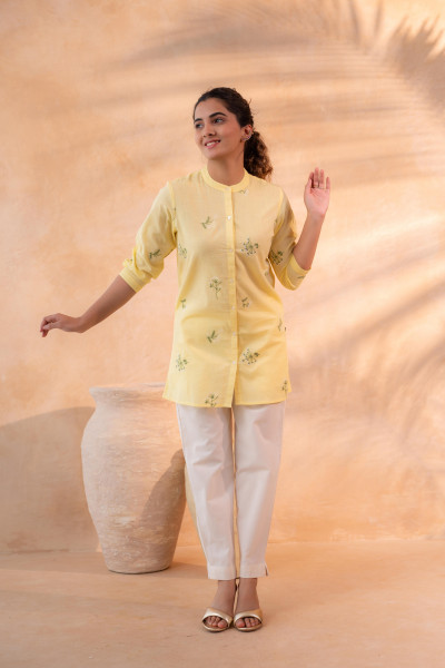 Mustard Bloom Everyday Tunic