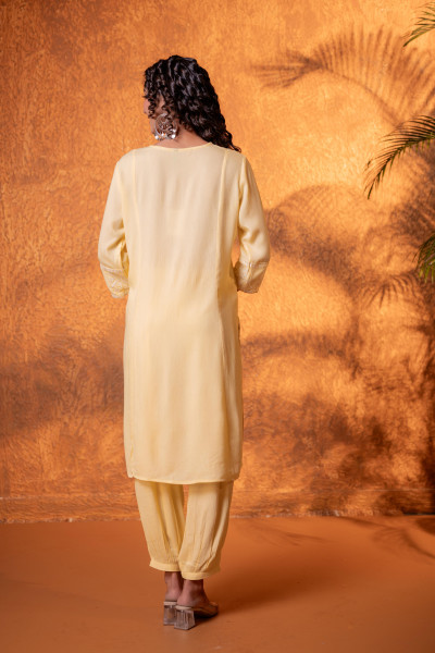 Sunshine Yellow Noor Kurta Set
