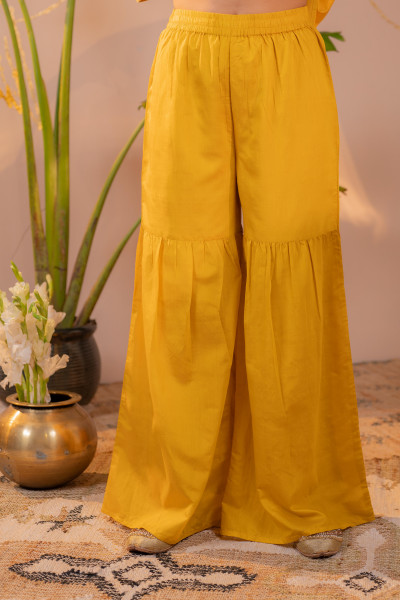 Sunshine Yellow Embroidered Kurta Set with  Dupatta