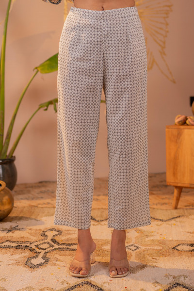 Royal Off-White Jacket Anarkali Dress