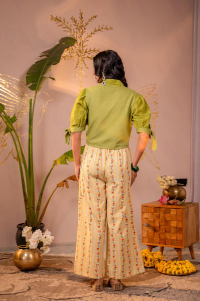 Palm Muse Beige Co-Ord Set