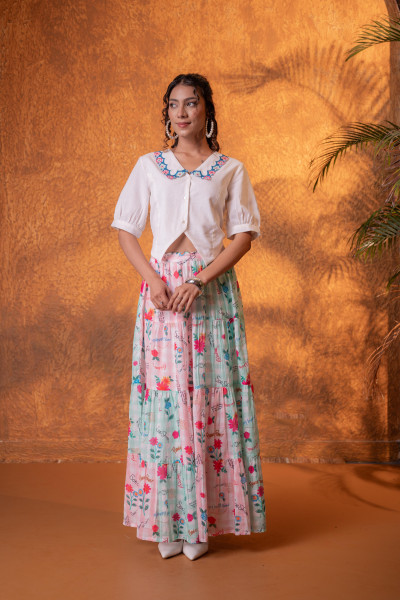 Pastel Bloom Co-ord Set