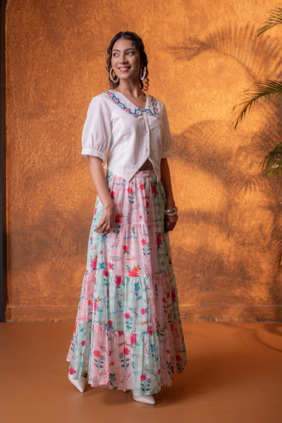 Pastel Bloom Co-ord Set