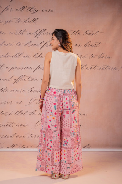 Folk Scribble Garden Co-Ord Set