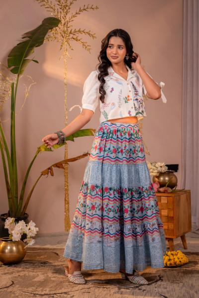 Bohemian Meadow Tiered Set