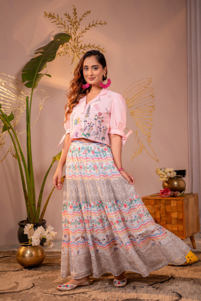 Bohemian Meadow Tiered Set