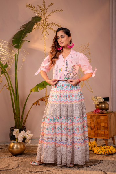 Bohemian Meadow Tiered Set