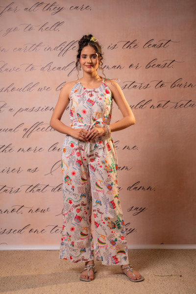 Canvas Carnival Printed Jumpsuit