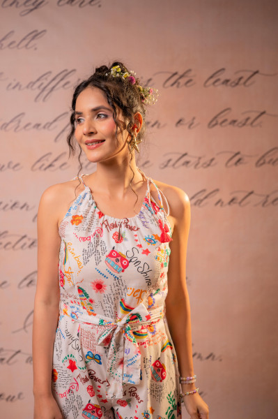 Canvas Carnival Printed Jumpsuit