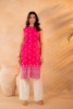 Fuchsia Bloom Border Kurta