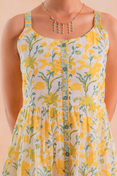 Sunlit Meadow Tiered Dress