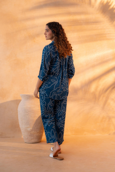 Indigo Whisper Co-Ord Set