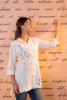 White Shell Story Tunic