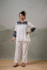 Black and white Kalaa Printed Tunic Set