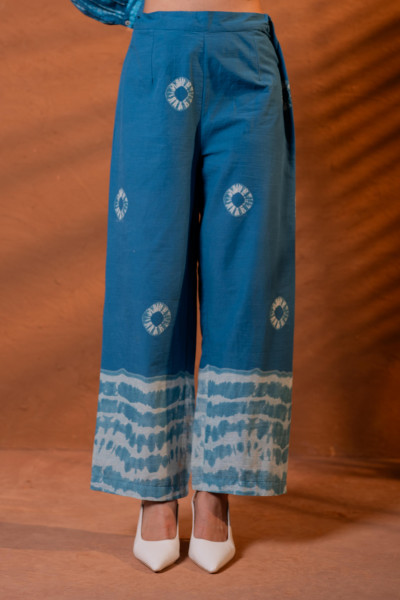Neel Rekha Indigo Tunic Set