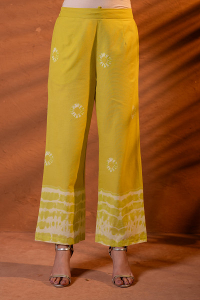 Sunshine ray lime Tunic Set