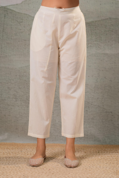 Bloom Veil Floral Anarkali Kurta Pant And Dupatta Set