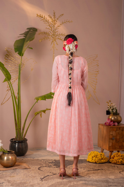 Gulbagh Noor Panelled dress