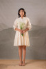 Ivory Whisper Tiered Dress