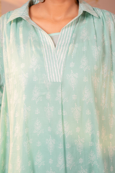 Mint Whisper Relaxed Co-ord Set