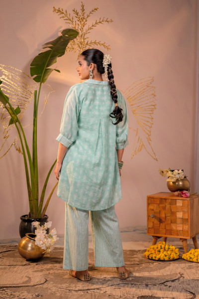 Mint Whisper Relaxed Co-ord Set