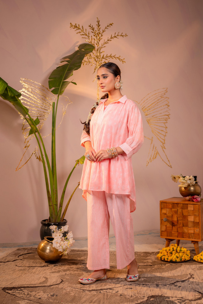 Image of Rose Whisper Relaxed Co-ord Set