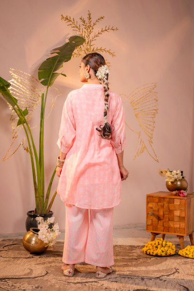 Rose Whisper Relaxed Co-ord Set