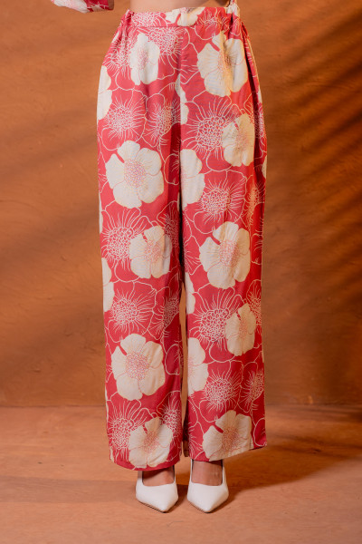 Women Relaxed Fit Floral Printed Co-ord Set