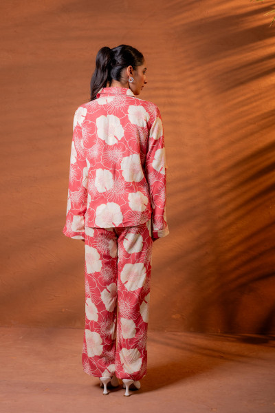 Women Relaxed Fit Floral Printed Co-ord Set