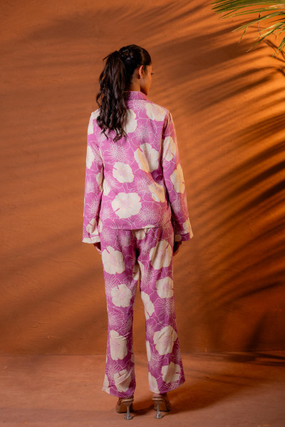 Women Relaxed Fit Floral Printed Co-ord Set