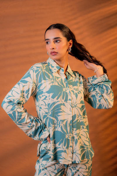 Women Relaxed Fit Floral Printed Co-ord Set