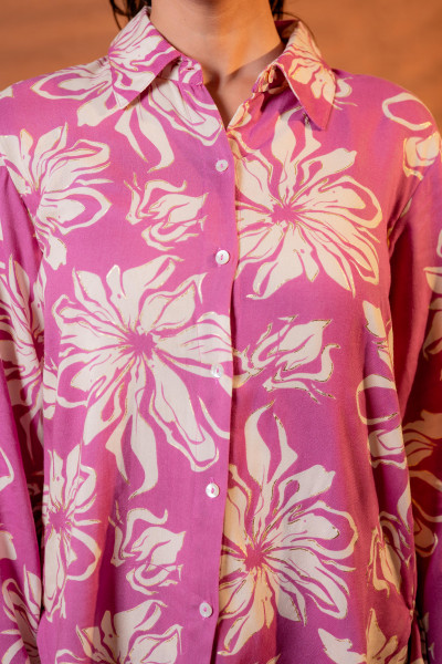 Women Relaxed Fit Floral Printed Co-ord Set