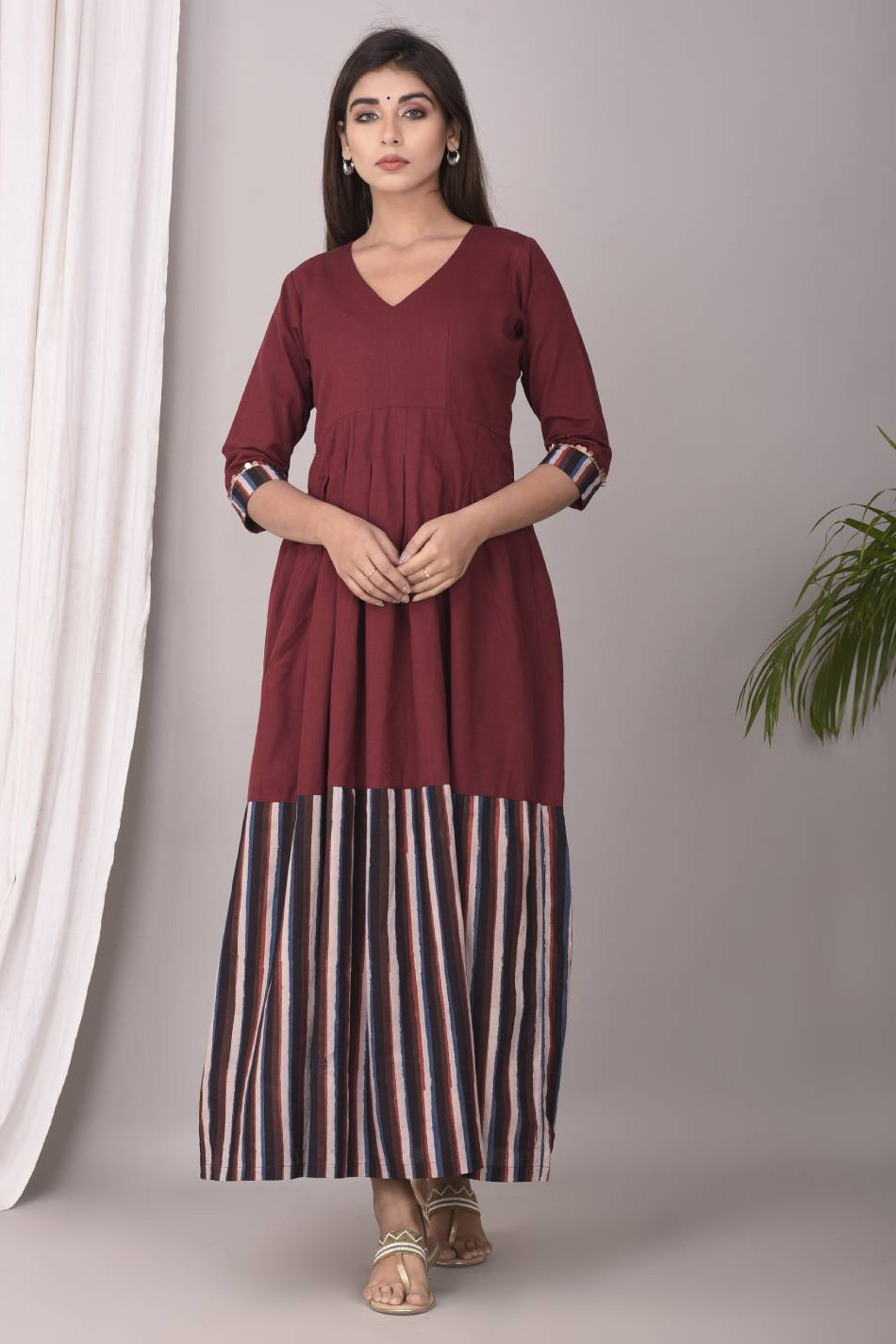 GUL BORDER DRESS
