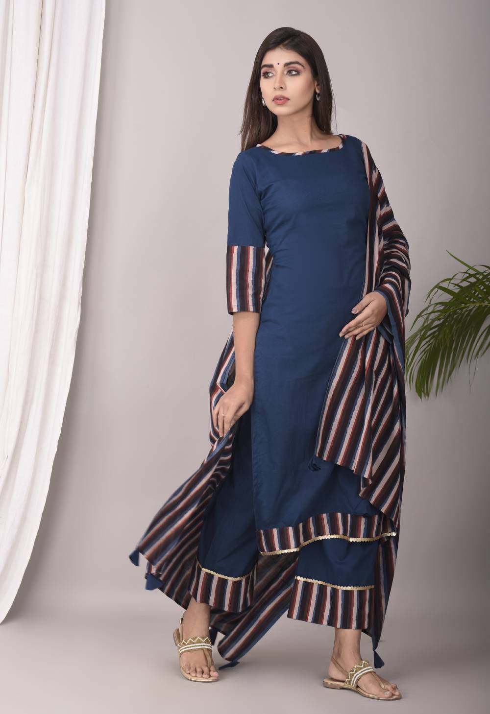 MORPANKHI SUIT SET