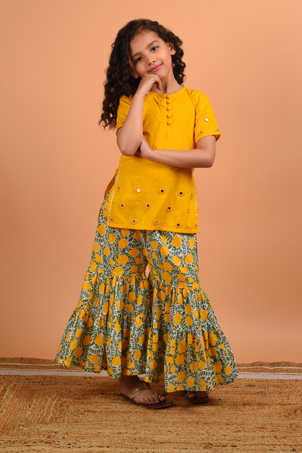 Mirror Sharara Set