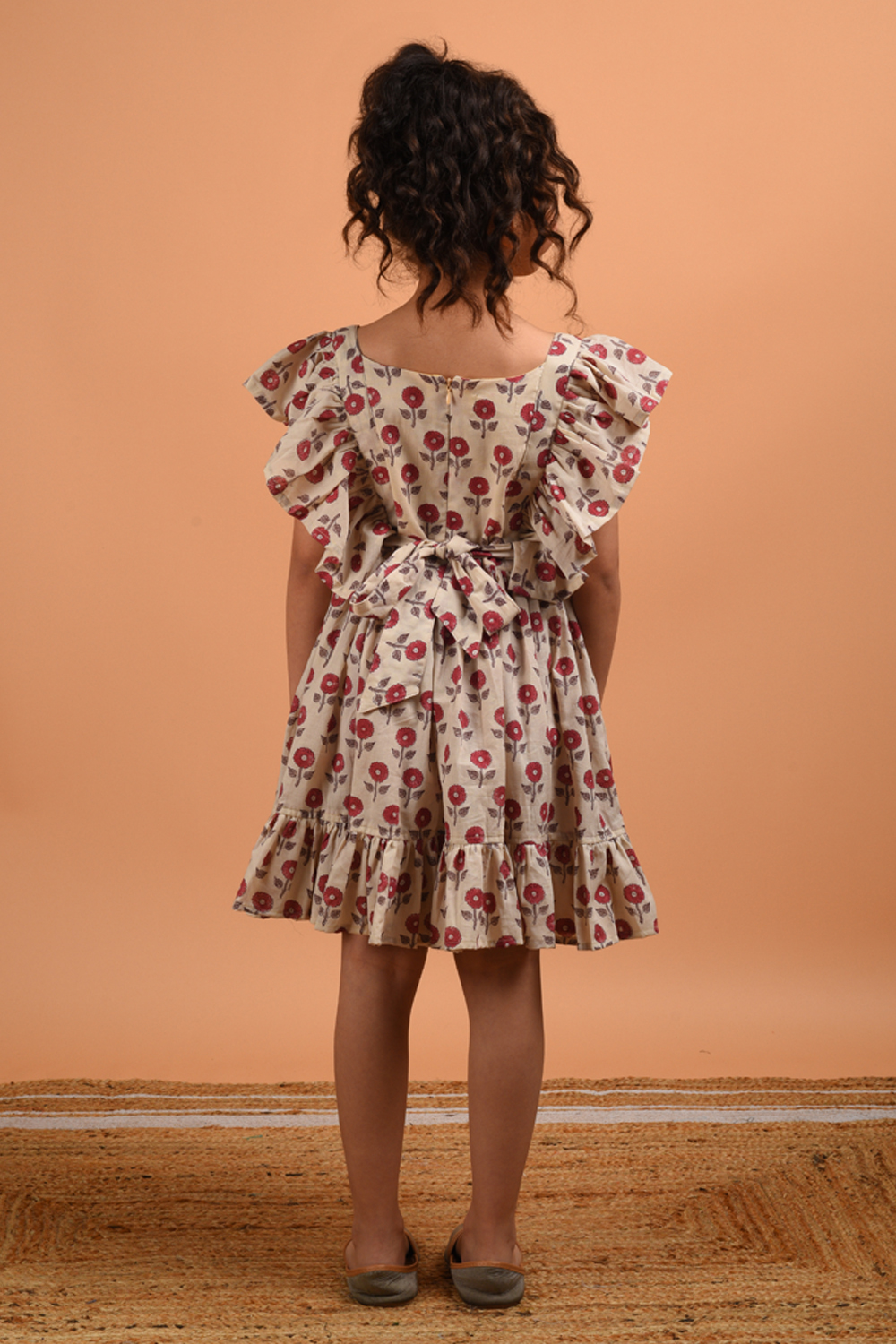 Marigold Frill Dress