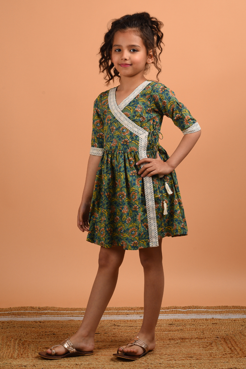 Crochet Angrakha Dress