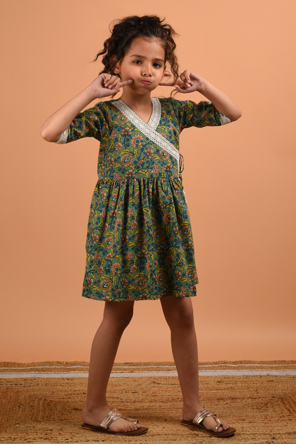 Crochet Angrakha Dress