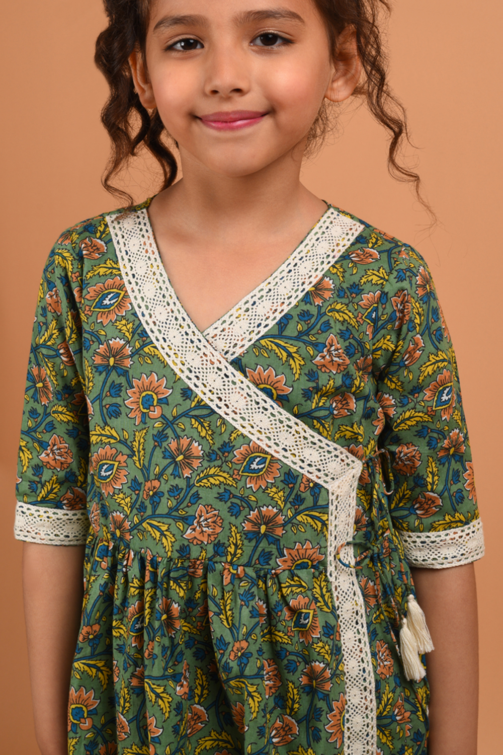 Crochet Angrakha Dress