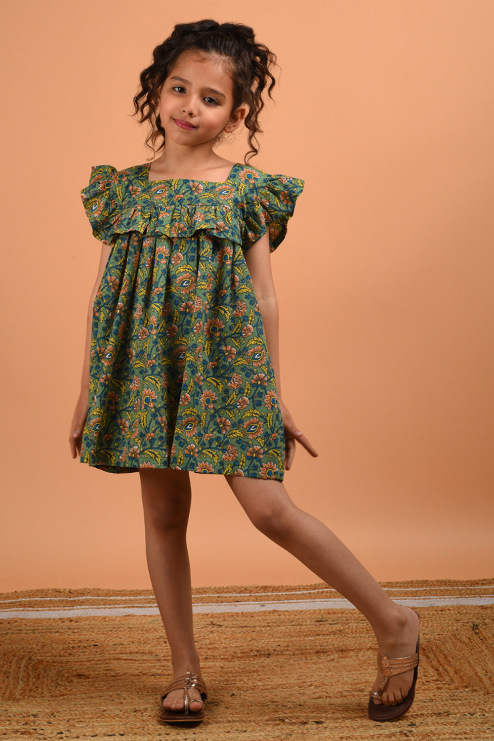 Jungle Midi Dress