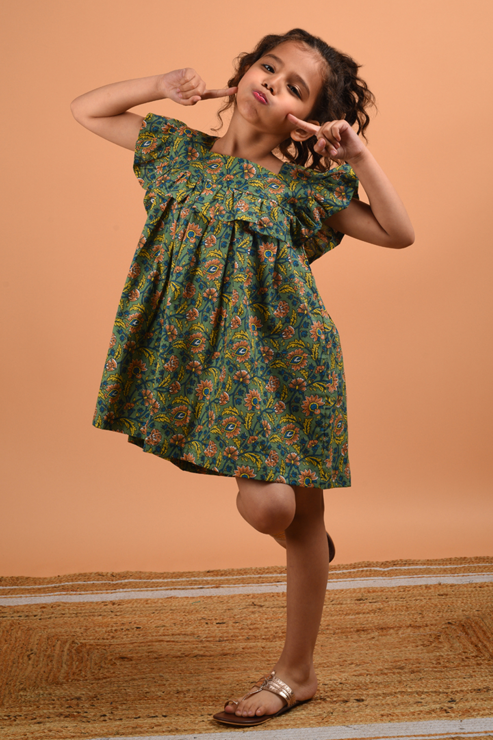 Jungle Midi Dress