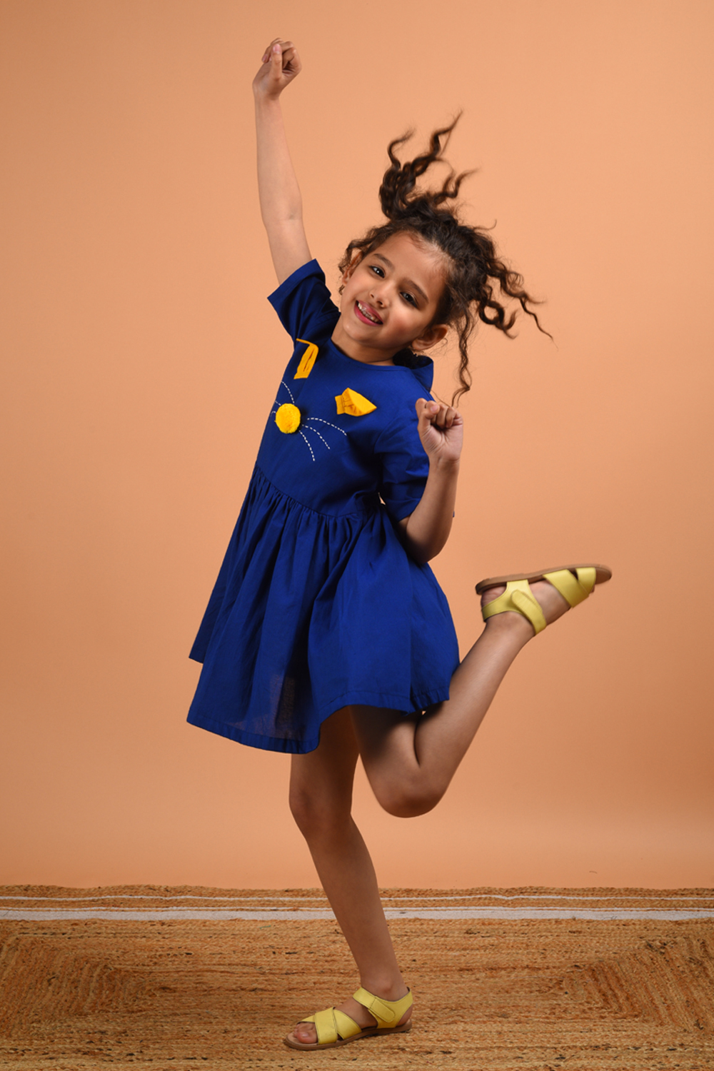 Blue Kitty Dress