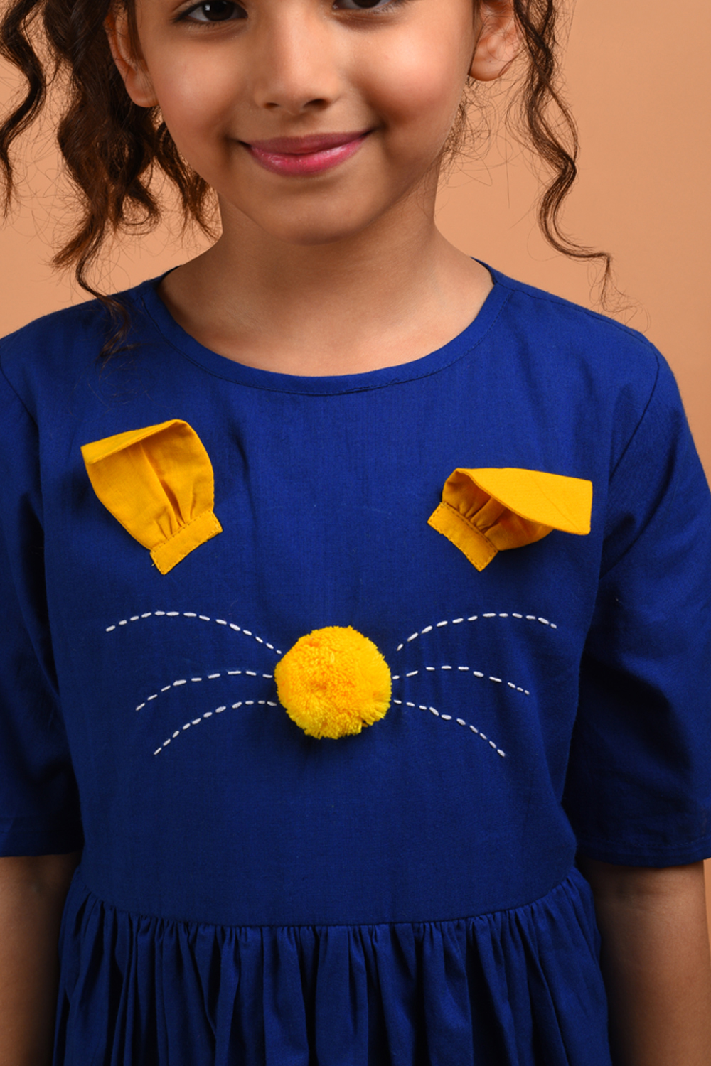 Blue Kitty Dress