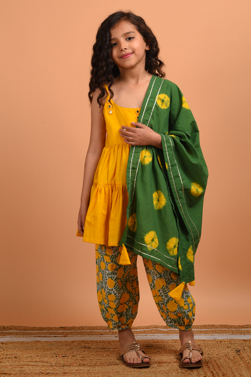 Mirror Cami-Kurta Set