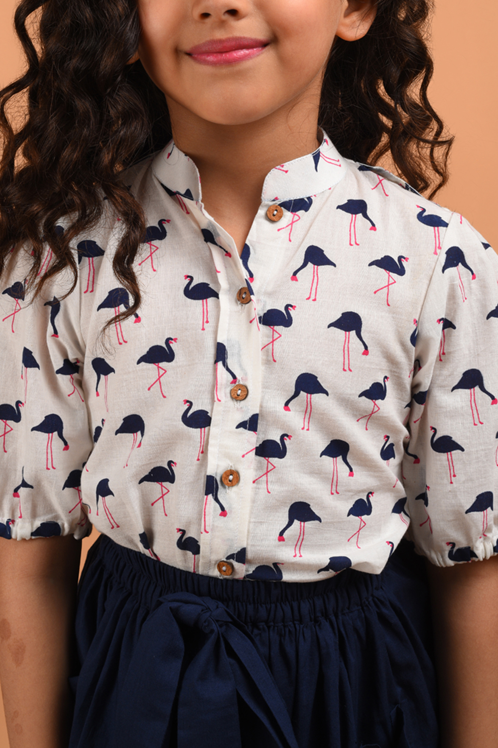 Flamingo Skirt Set