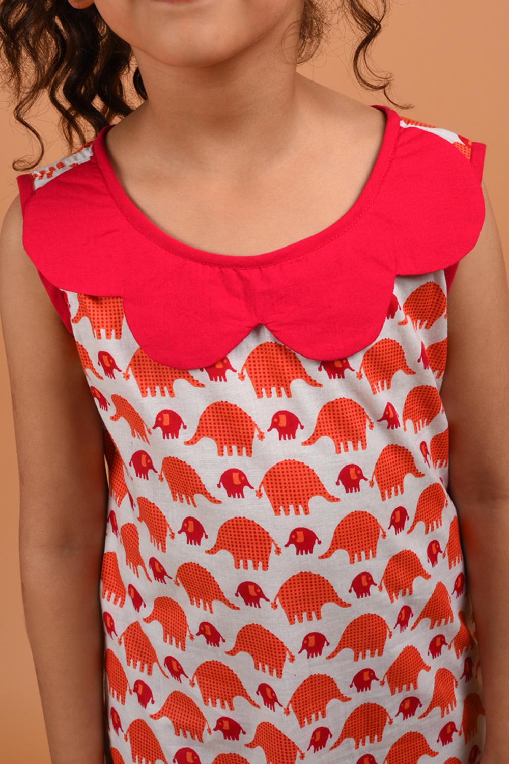 Pink Pleated Dress