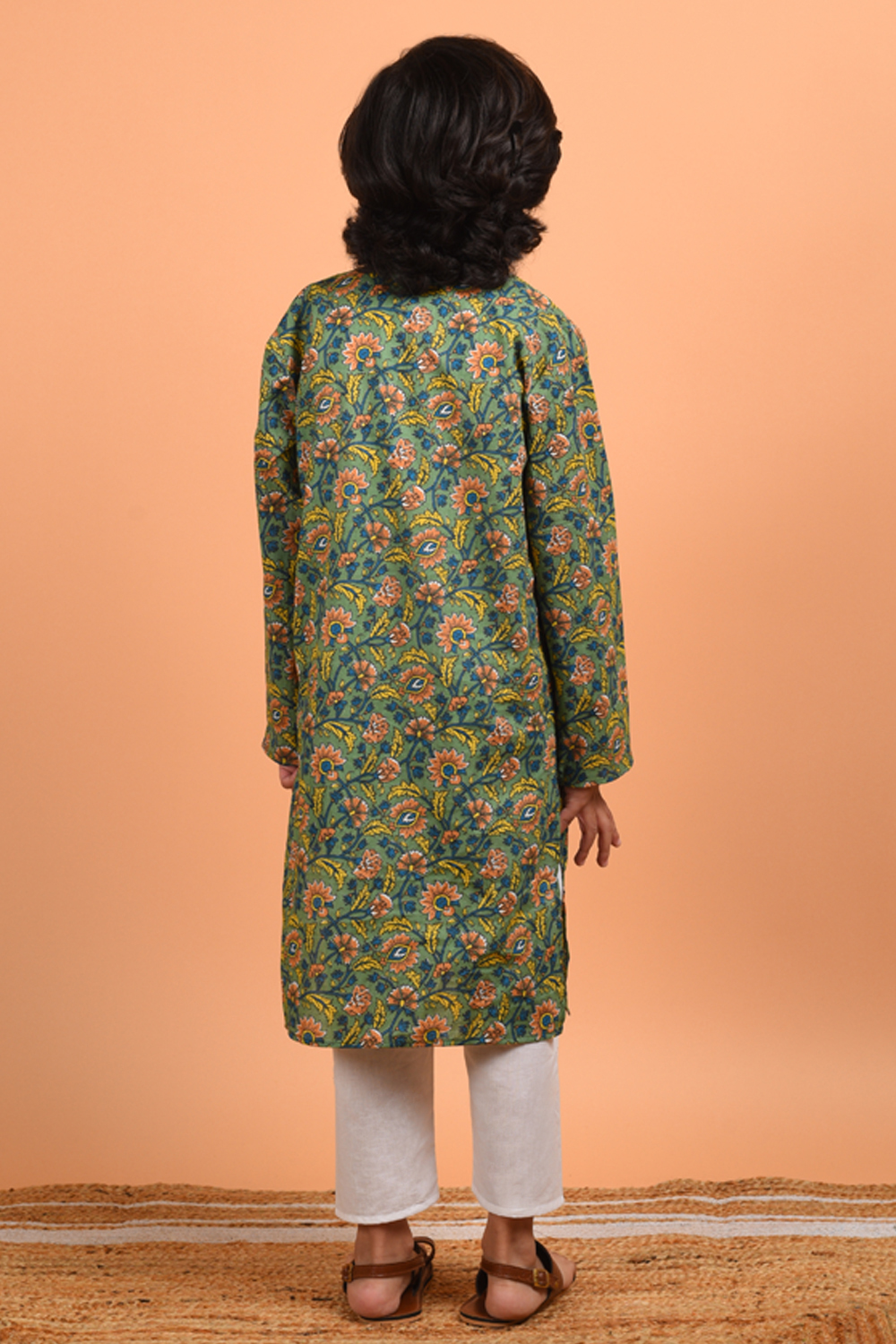 Jungle Green Kurta Set