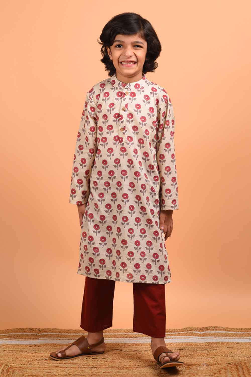 Boota Kurta Set